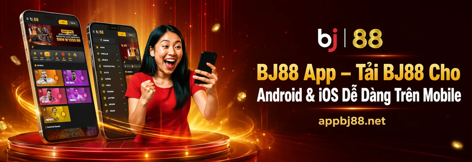 BJ88 App 2026 – Tải BJ88 Mobile & Nhận Bonus 100%