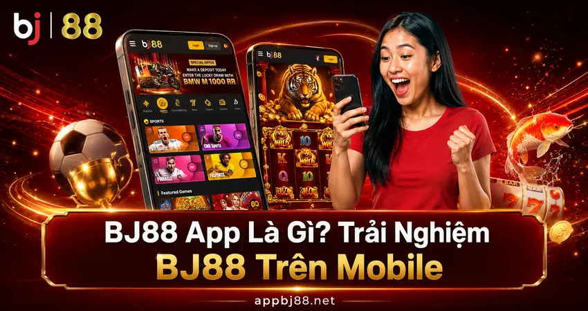 BJ88 App 2026 – Trải Nghiệm Mobile & Ưu Đãi 100%