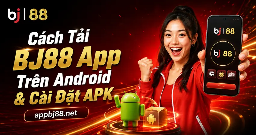 Tải BJ88 App Android 2026 – APK & Bonus 100% Trên Mobile